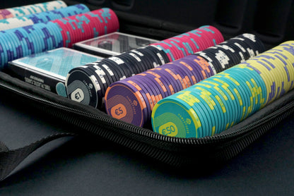 Pokerkoffer Komplett Set - "Sports" CASH 300