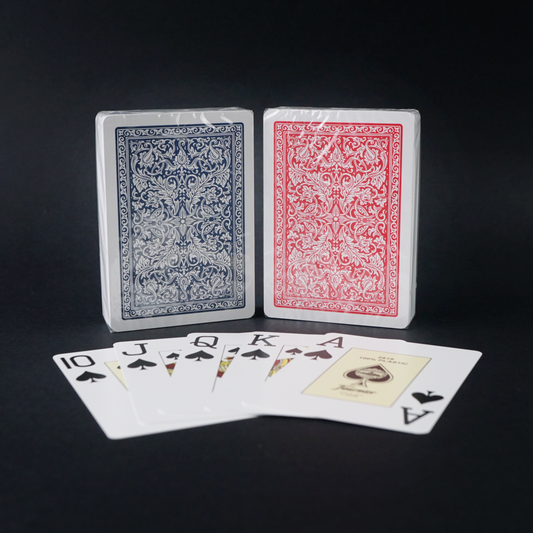 Doppelpack - 'Fournier' 100% Plastik Pokerkarten