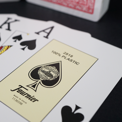 Doppelpack - 'Fournier' 100% Plastik Pokerkarten