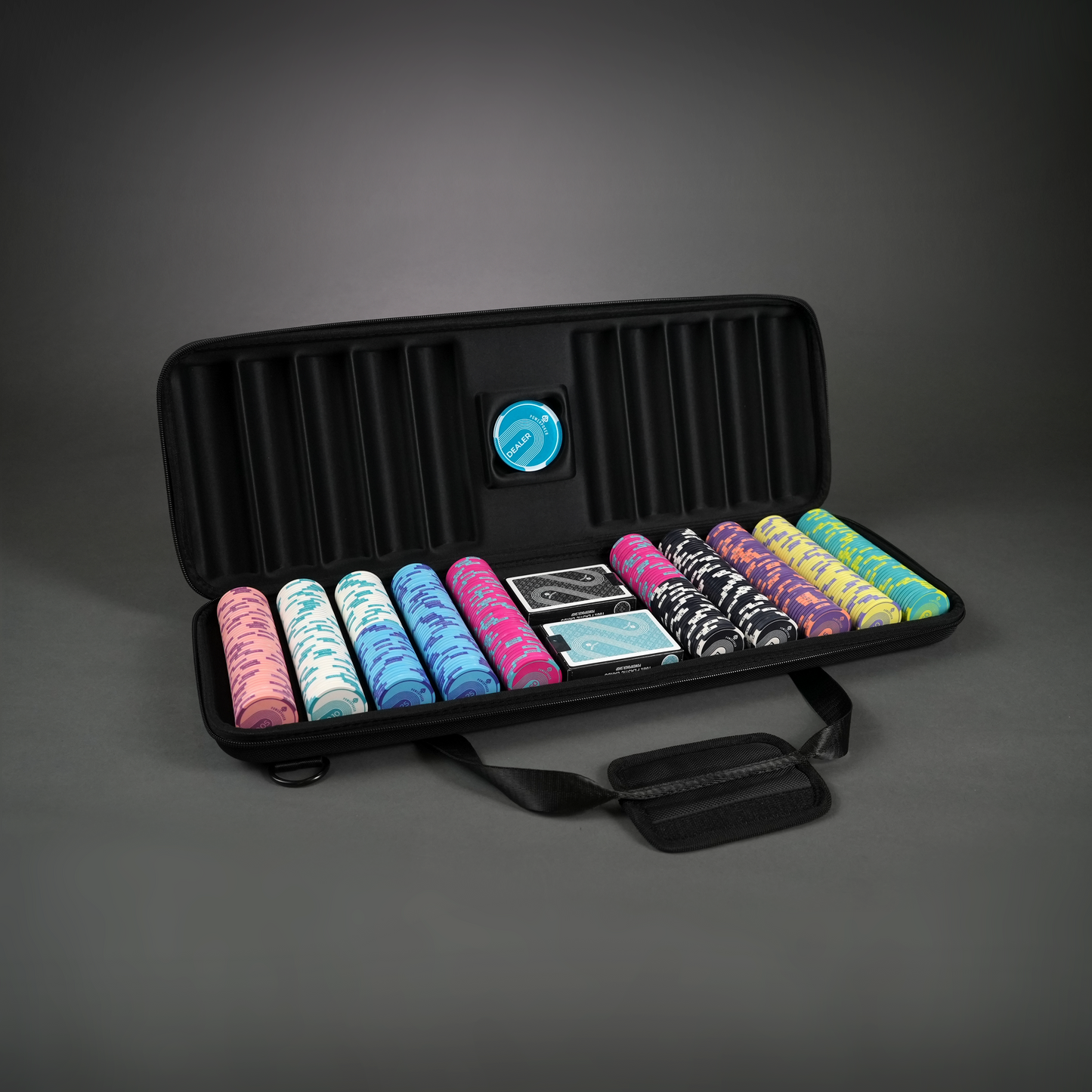 Poker Case Complete Set - "Sports" CASH 500