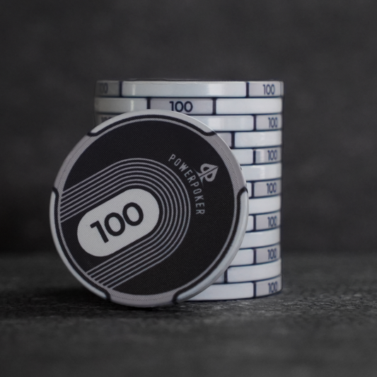 Black Edition 100 - Keramik Pokerchips (25 Stück)