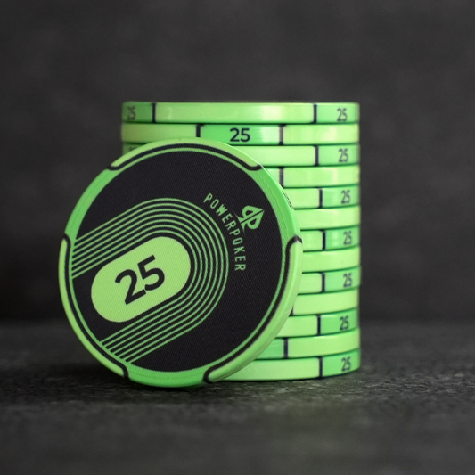 Black Edition 25 - Keramik Pokerchips (25 Stück)