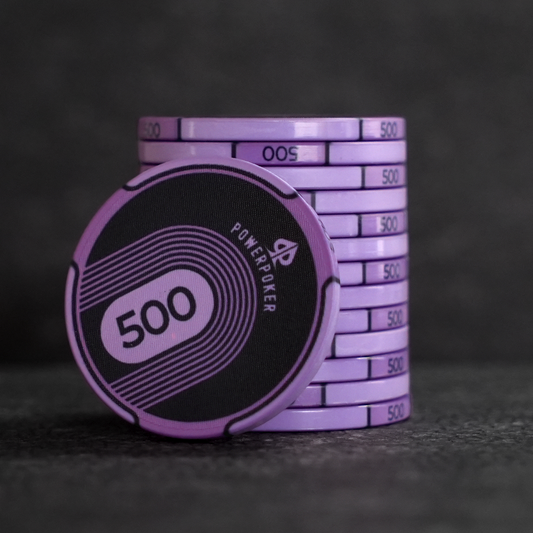 Black Edition 500 - Keramik Pokerchips (25 Stück)