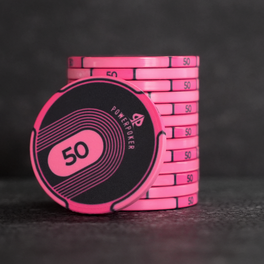 Black Edition 50 - Ceramic Poker Chips (25 pcs.)