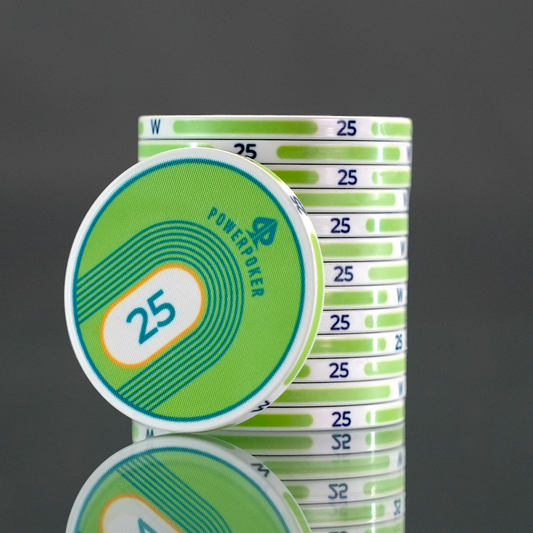 Classic 25 - Keramik Pokerchips (25 Stück)