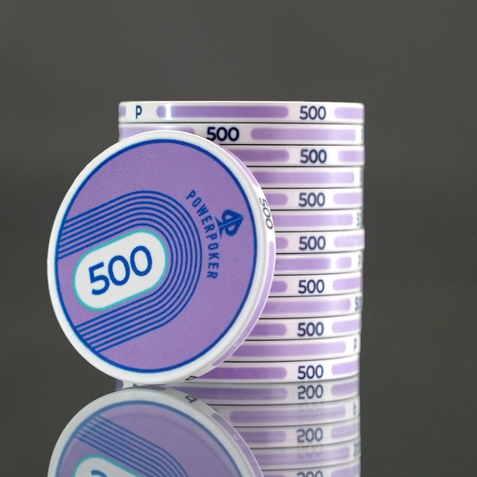Classic 500 - Keramik Pokerchips (25 Stück)