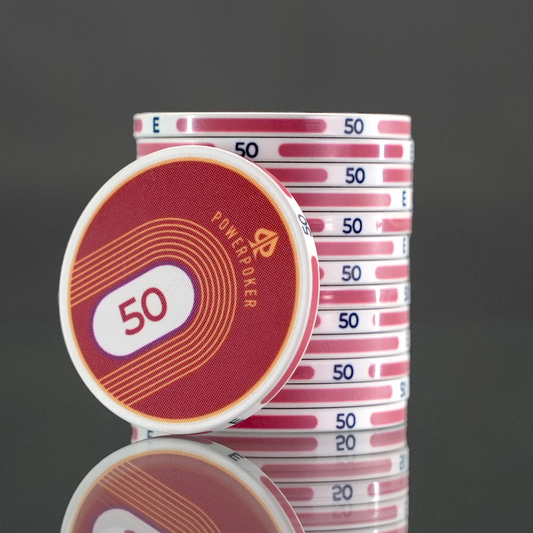 Classic 50 - Keramik Pokerchips (25 Stück)