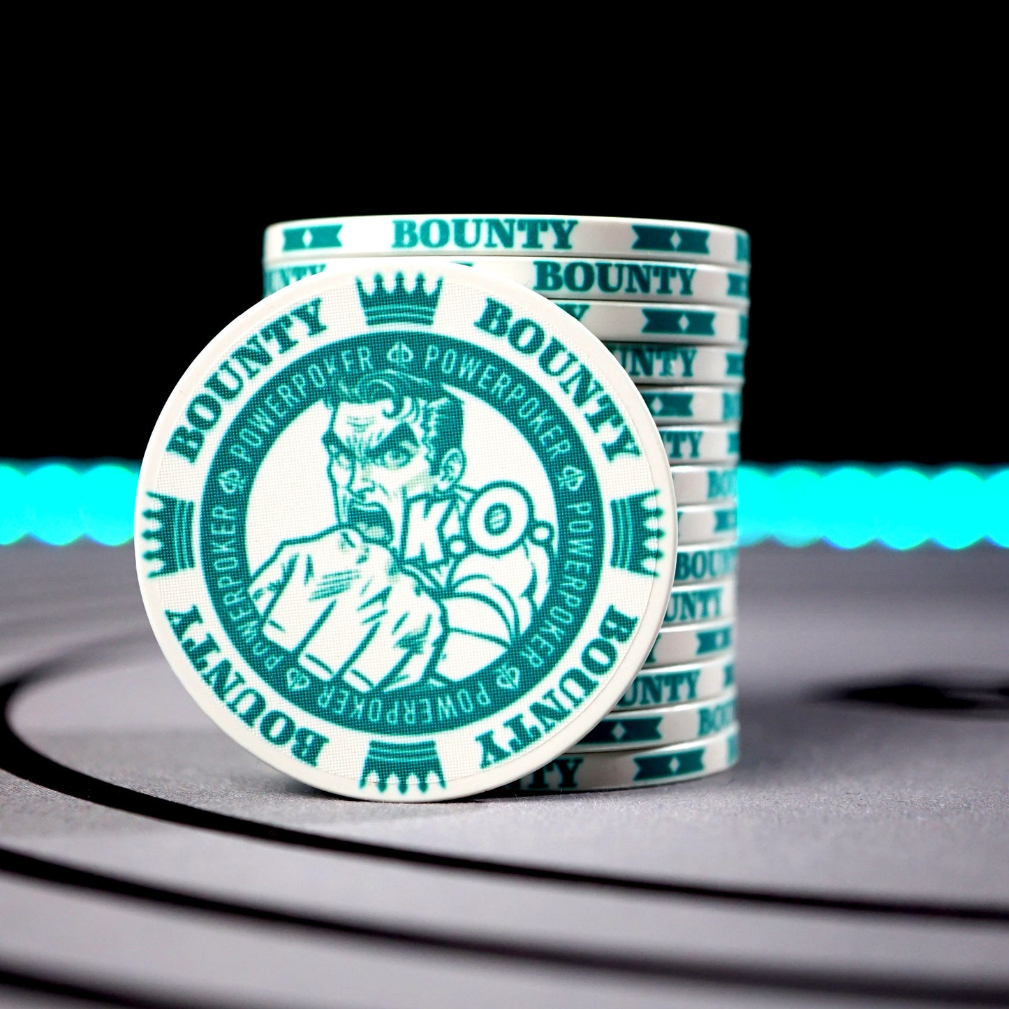 Character Bounty CLARK - Fichas de Poker Cerámica (25 piezas)