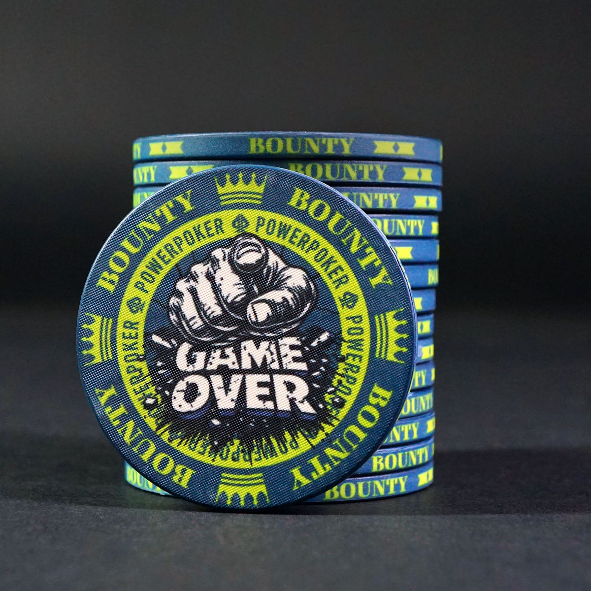 K.O. Bounty GAME OVER - Keramik Pokerchips (25 Stück)