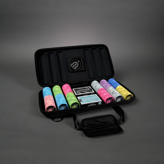 Poker case complete set - "Black Edition" Tournament 300