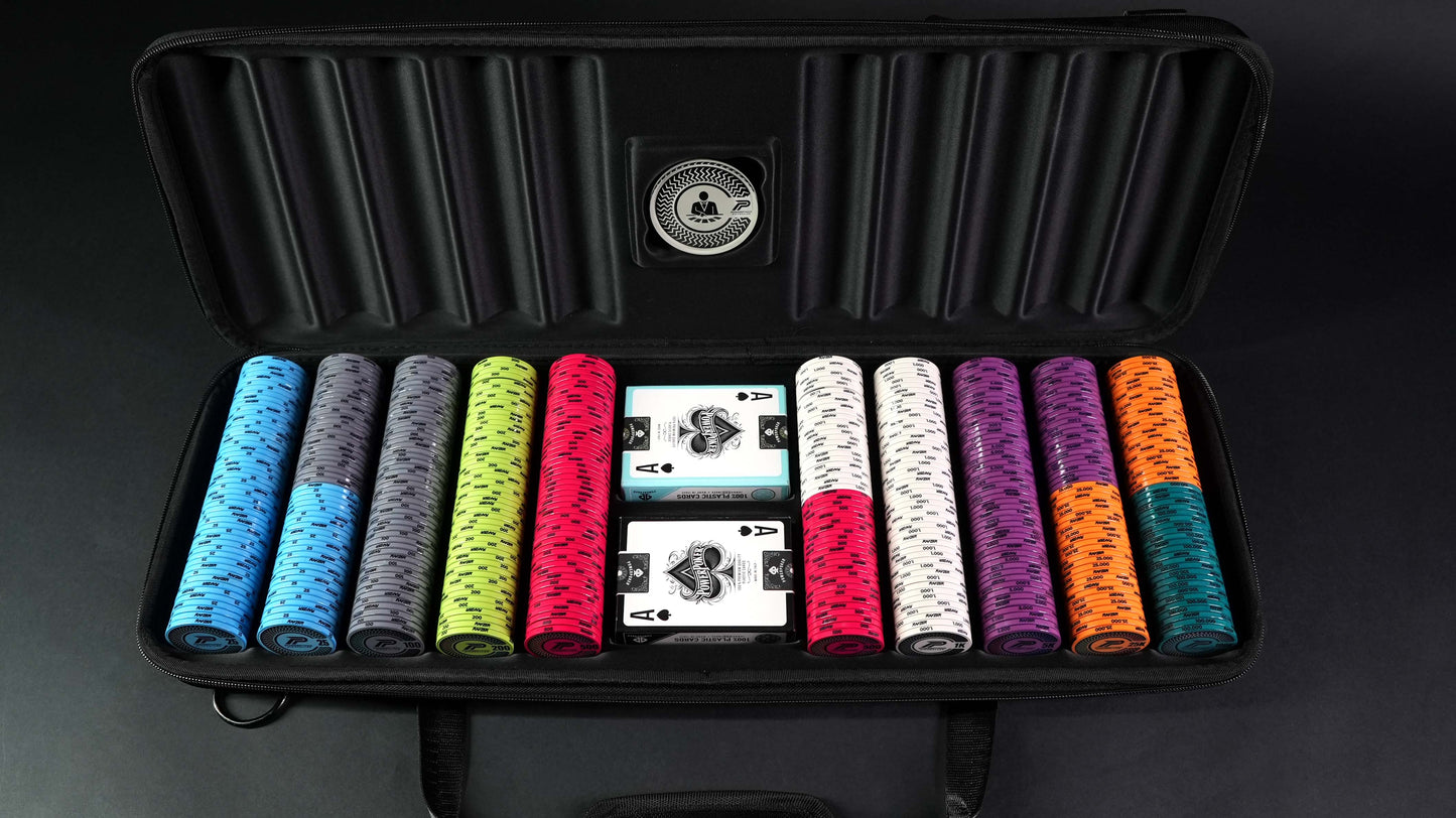 Poker case complete set - Highroller "RAYZER" Pro 500
