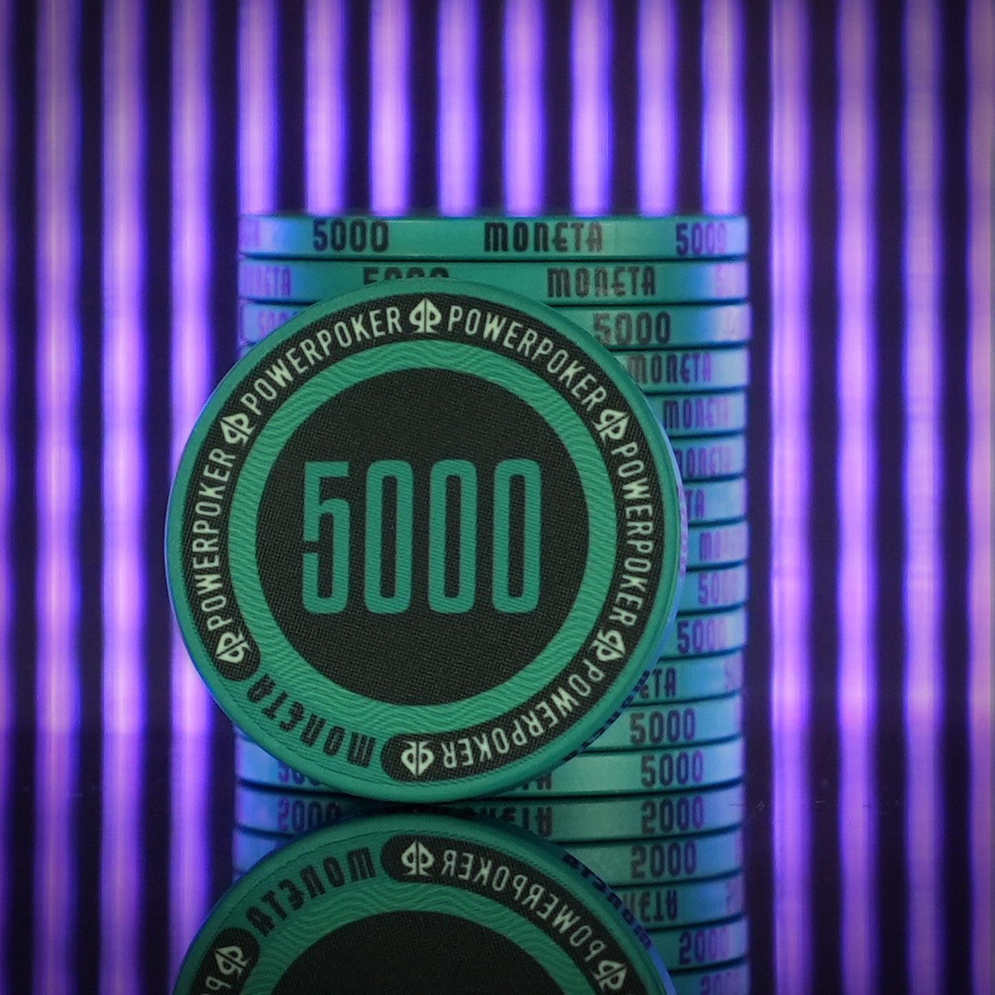Moneta "Las Vegas" 5000 - Keramik Pokerchips (25 Stück)