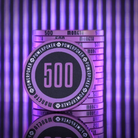 Moneta "Las Vegas" 500 - Fichas de Poker de Cerámica (25 piezas)