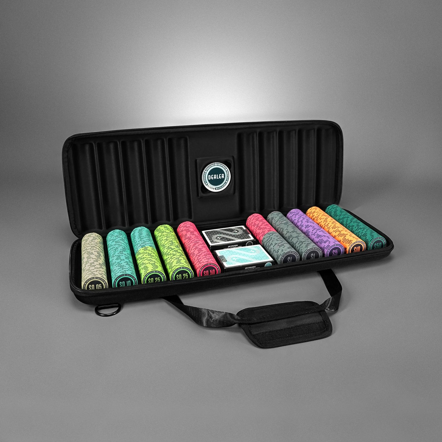 Poker case complete set - Moneta "Las Vegas" CASH 500