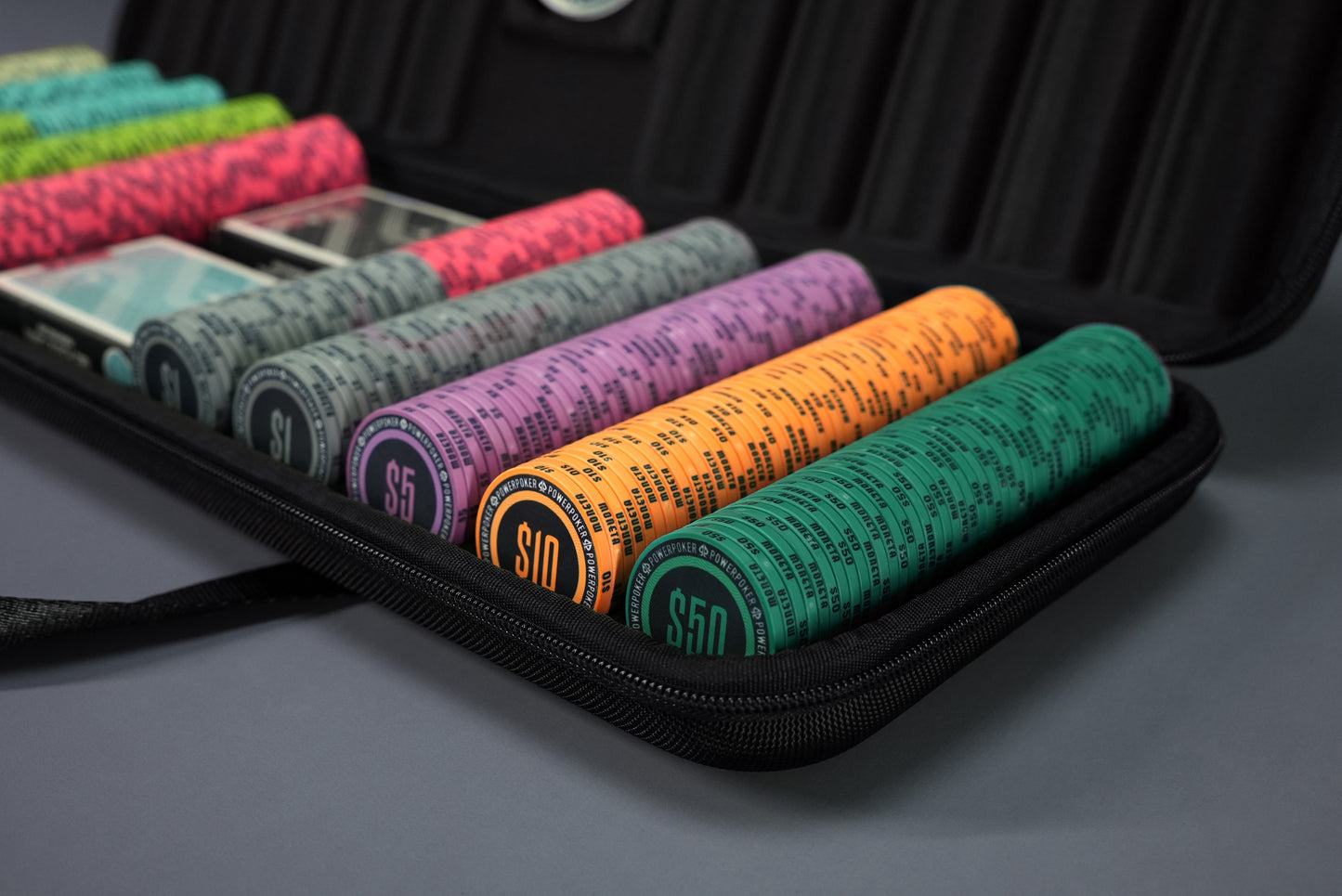 Poker case complete set - Moneta "Las Vegas" CASH 500