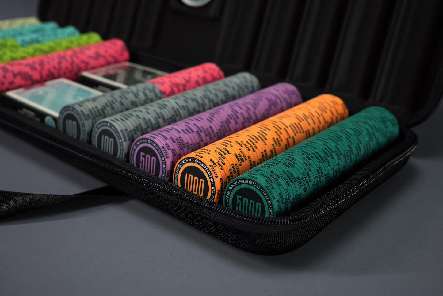 Pokerkoffer Komplett Set - Moneta "Las Vegas" Turnier 500