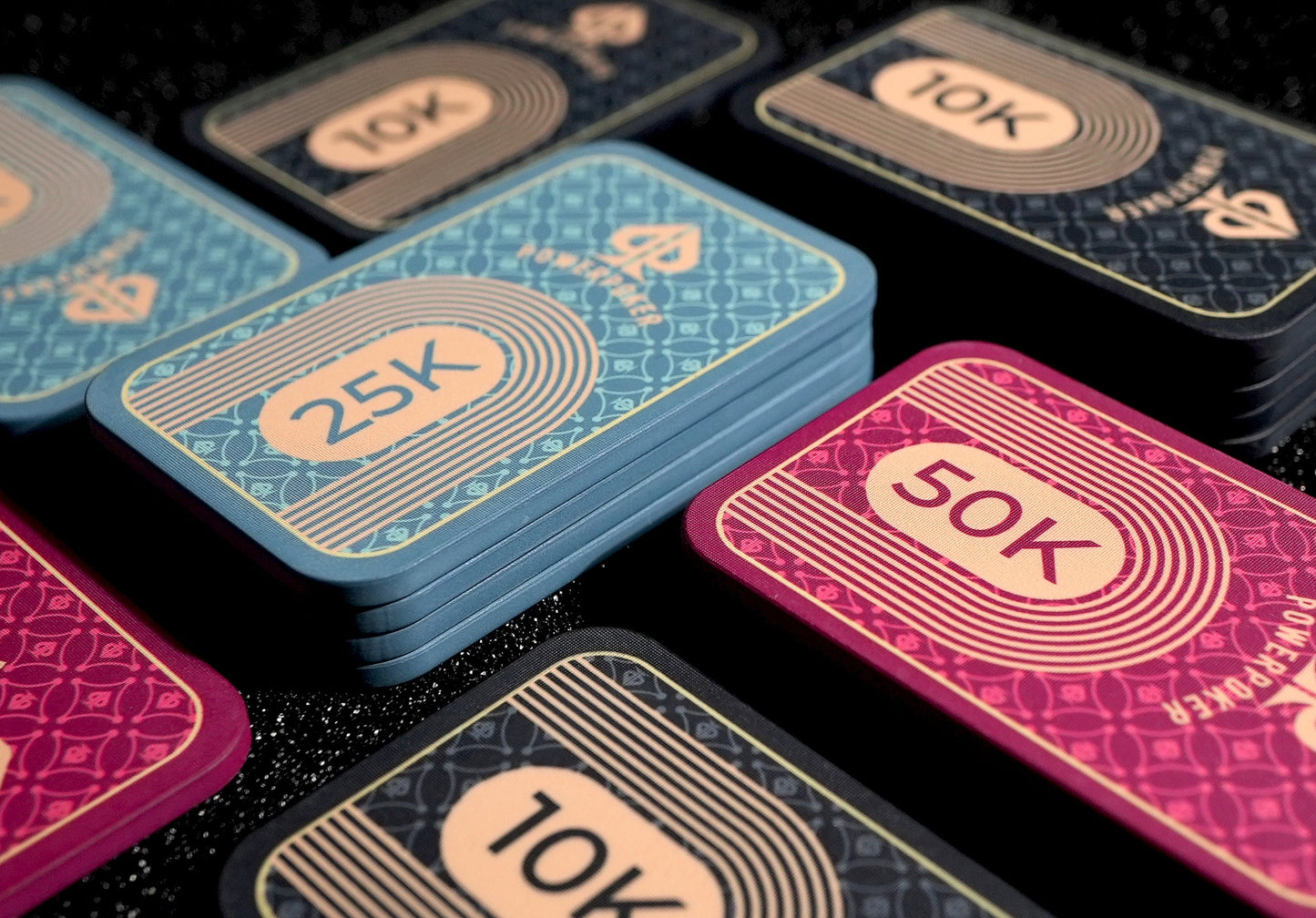 Placas de Poker de Cerámica PowerPoker "CASH"
