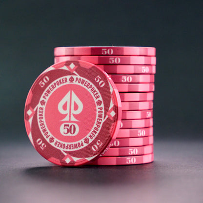 Pokerkoffer Komplett Set - "Hurricane Edition" Turnier 300