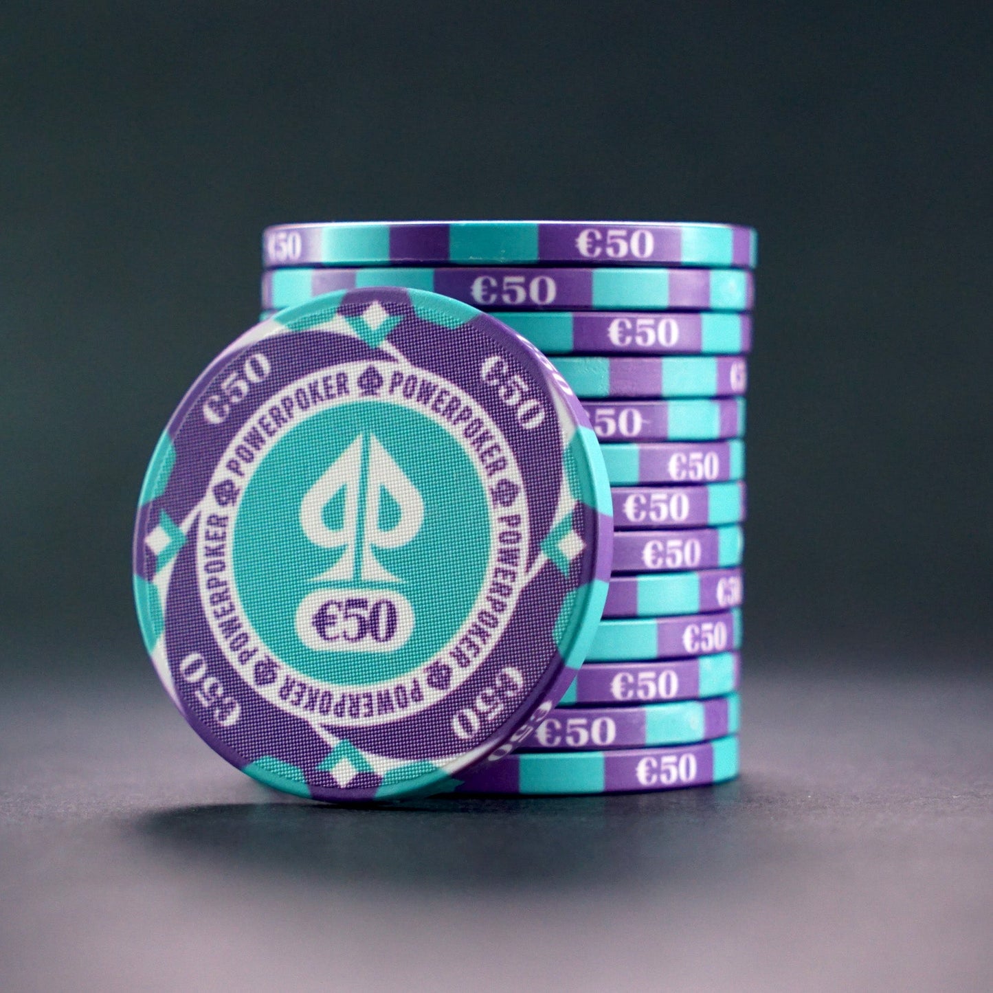 Pokerkoffer Komplett Set - "Hurricane Edition" Turnier 300