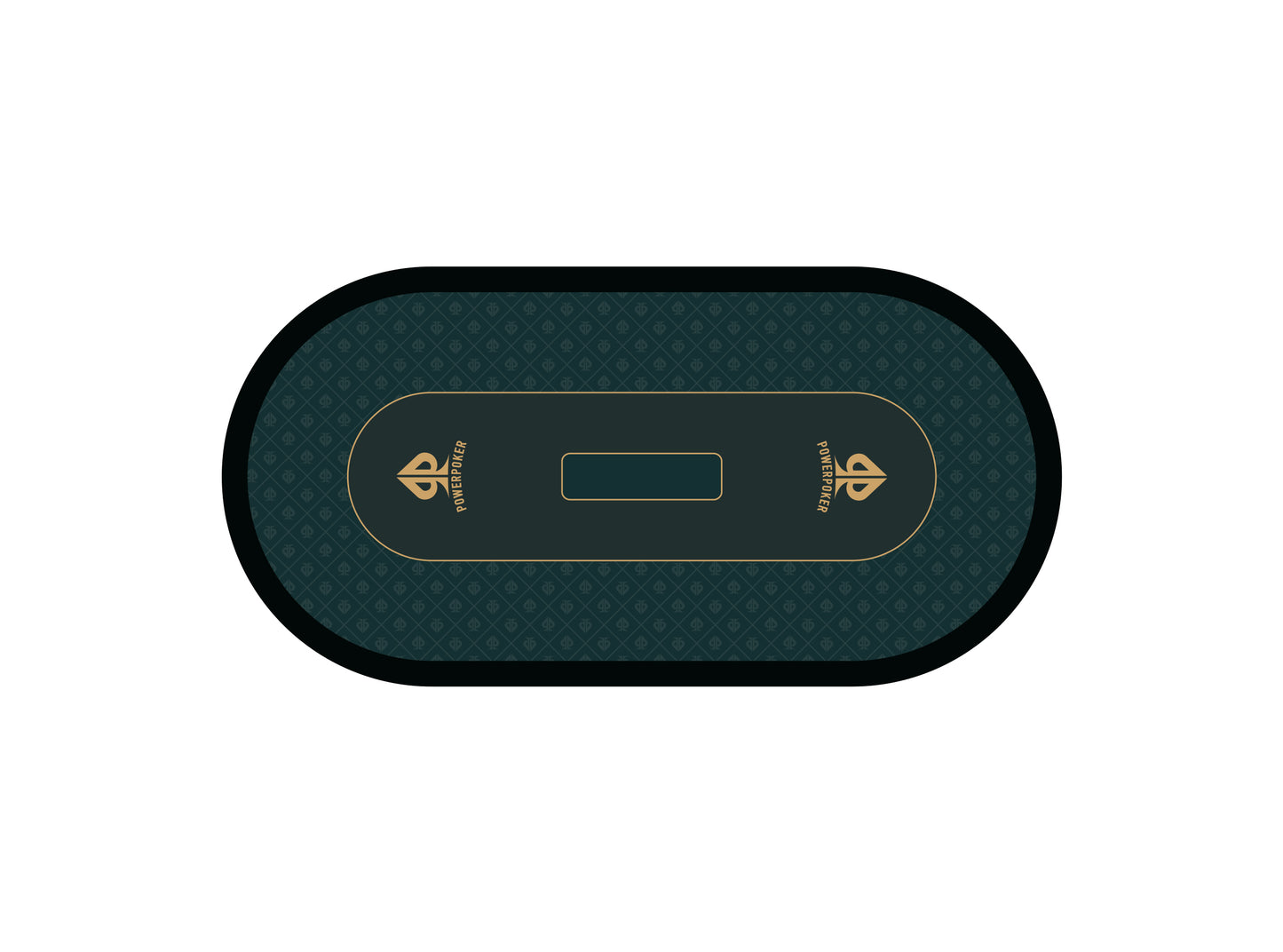 PRO GREEN - XXL professional poker mat 200cm or 160cm green