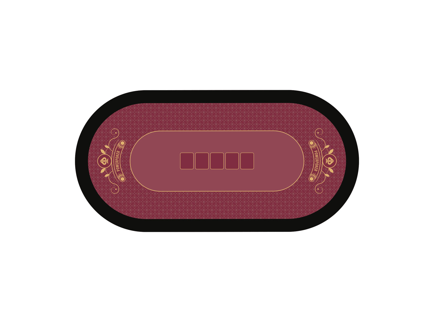 ROYAL RED - Poker Mat / 180cm or 140cm