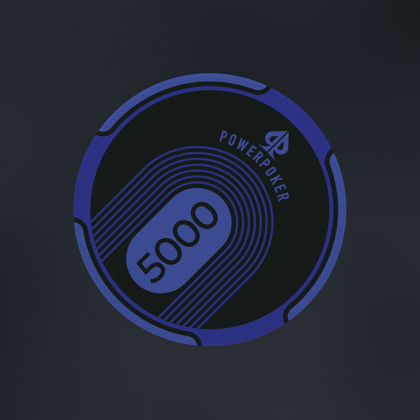 Black Edition 5000 - Fichas de Poker de Cerámica (25 piezas)