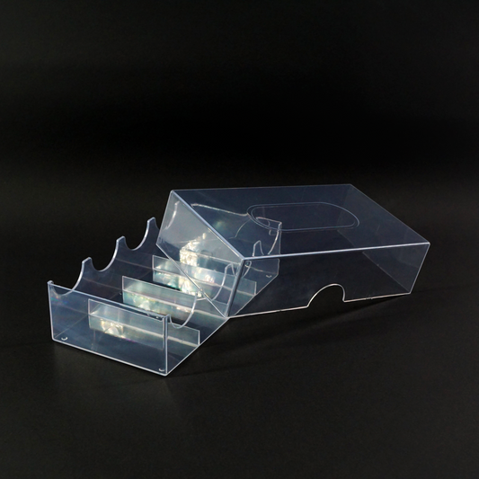 Acrylic Chip Trays - For 100 pcs. of poker chips