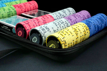 Poker case complete set - "Black Edition" Tournament 300