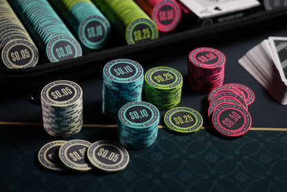 Pokerkoffer Komplett Set - Moneta "Las Vegas" CASH 500