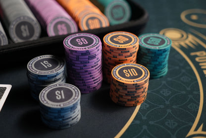 Pokerkoffer Komplett Set - Moneta "Las Vegas" CASH 500