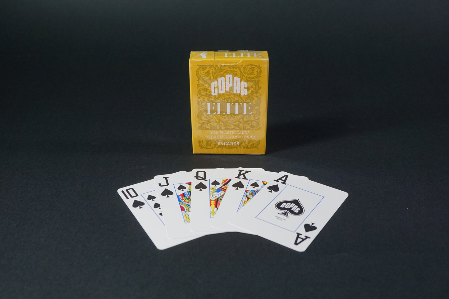 COPAG ELITE - 100% Plastik JUMBO INDEX Poker Karten