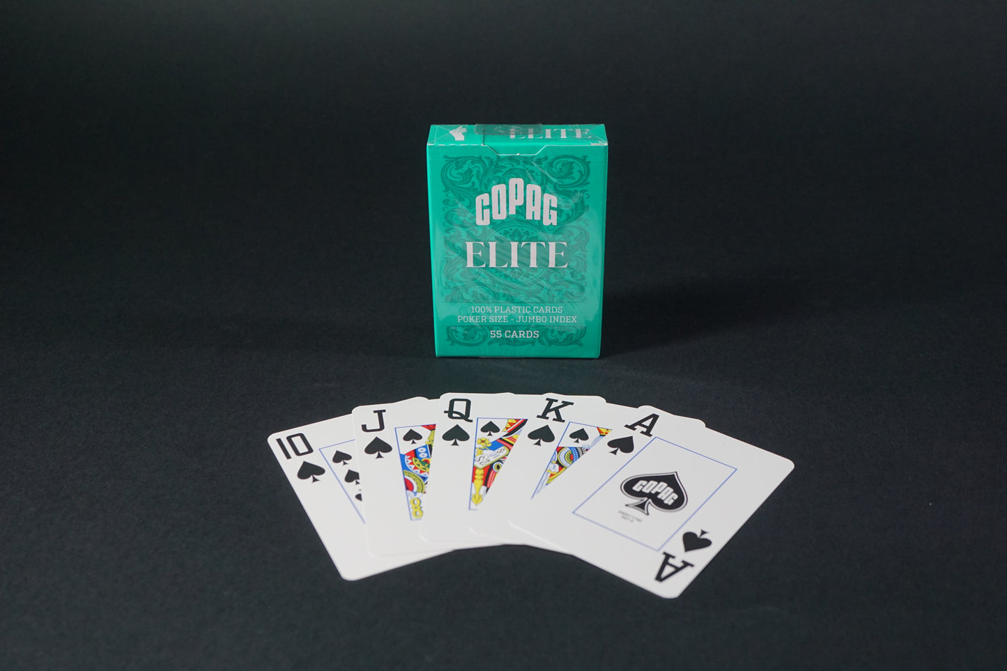 COPAG ELITE - 100% Plastik JUMBO INDEX Poker Karten
