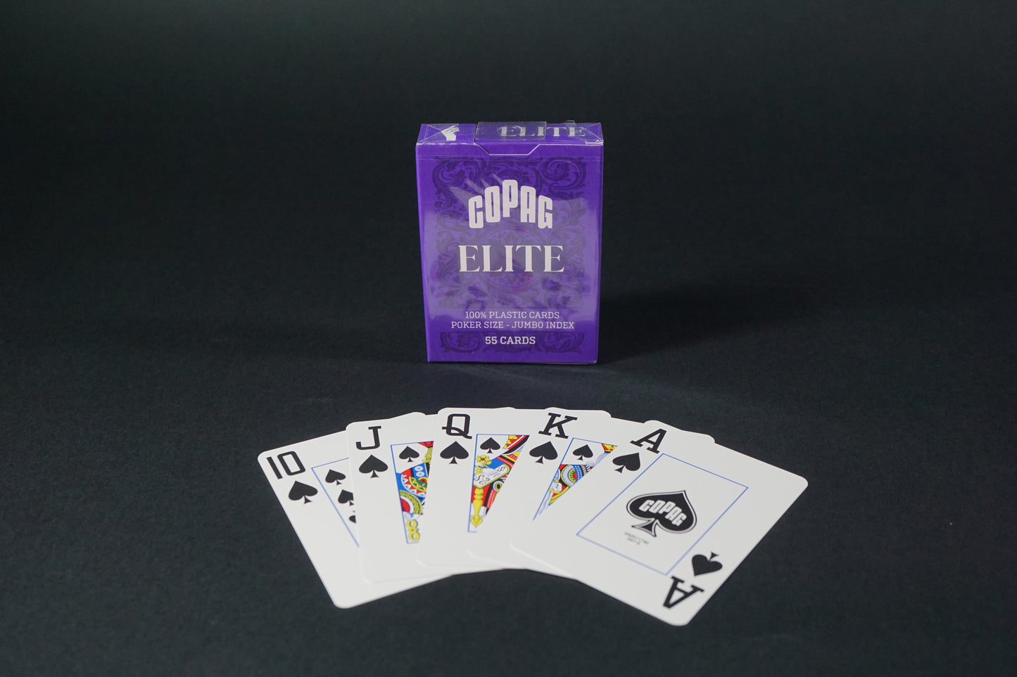 COPAG ELITE - 100% Plastik JUMBO INDEX Poker Karten