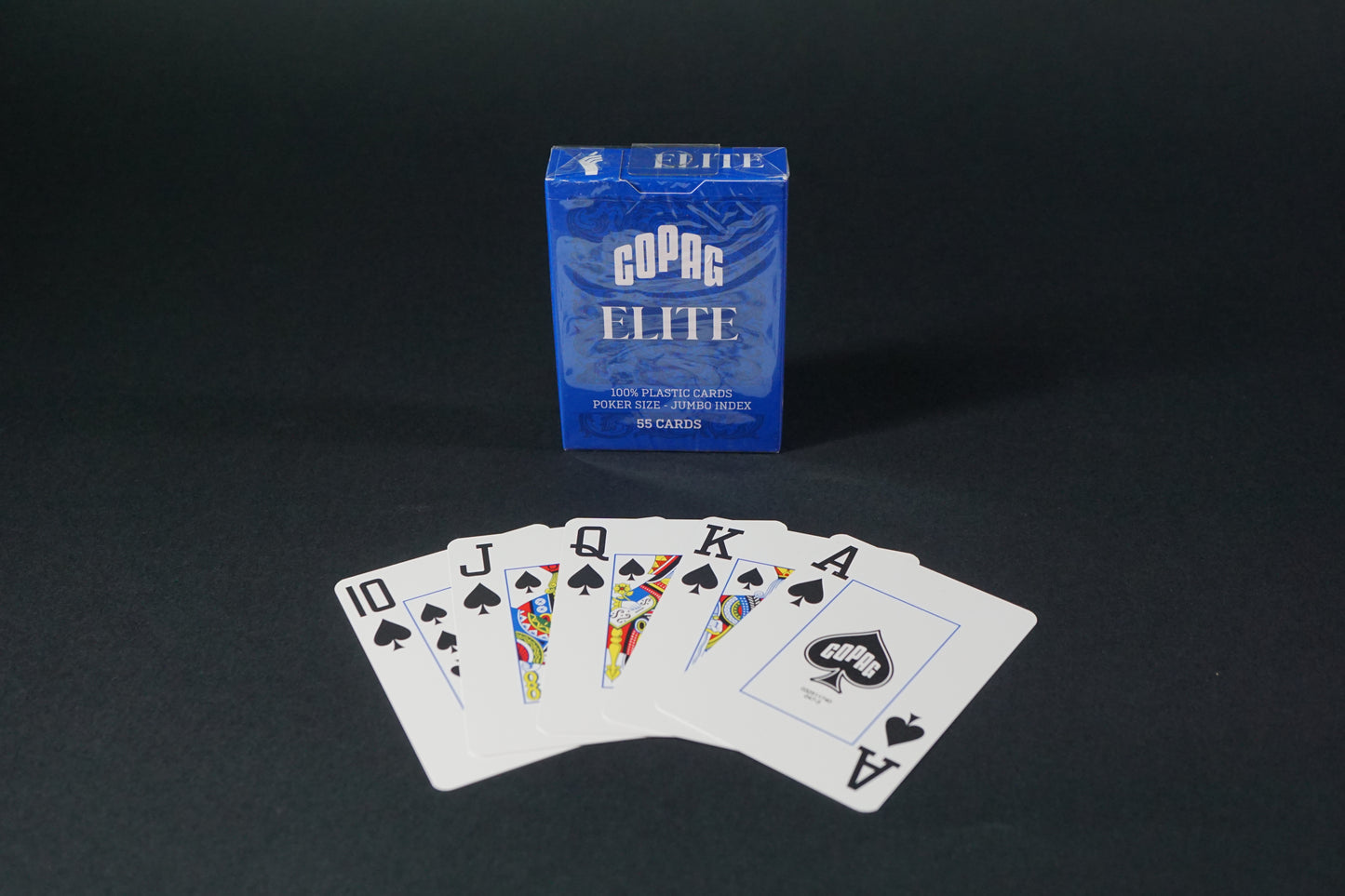 COPAG ELITE - 100% Plastik JUMBO INDEX Poker Karten