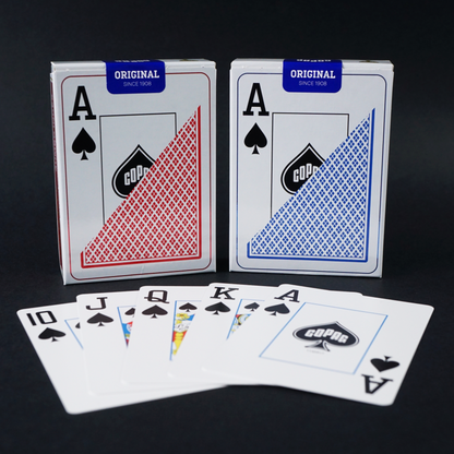 Twin Pack - 'COPAG' 100% Plastic Poker Cards