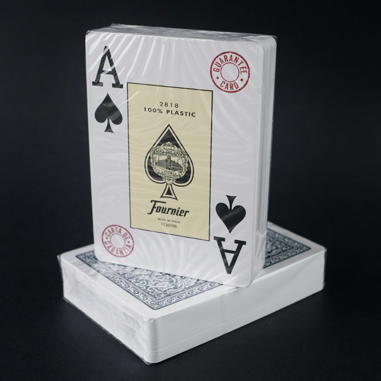 Twin Pack - 'Fournier' 100% Plastic Poker Cards