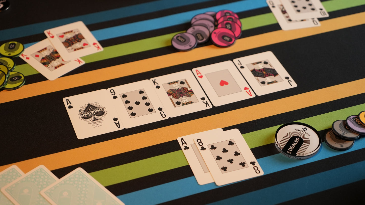HIGHROLLER - tapete de poker 180cm o 140cm