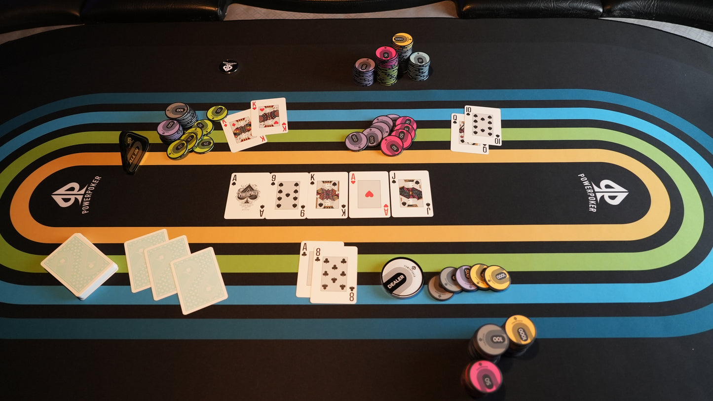 HIGHROLLER - tapete de poker 180cm o 140cm