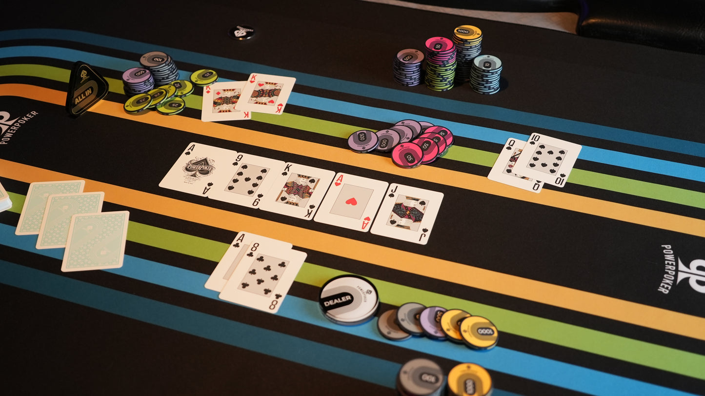 HIGHROLLER - tapete de poker 180cm o 140cm