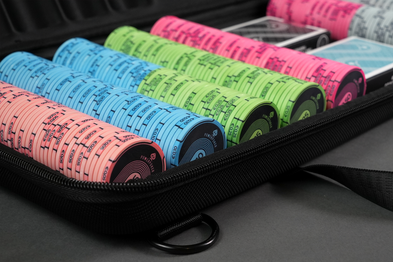 Complete Poker Chip Set - "Black Edition" CASH 500