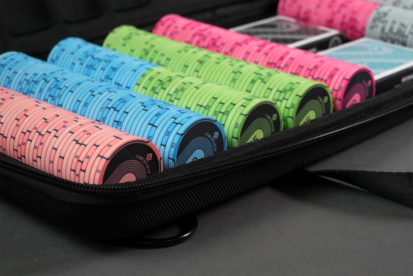 Poker Case Complete Set - "Black Edition" Tournament 500