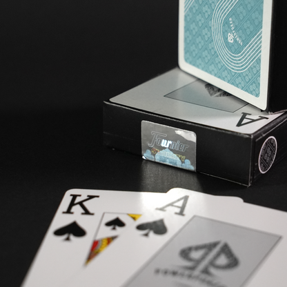 "Fournier" 100% Plastic Poker Cards "Crystal"