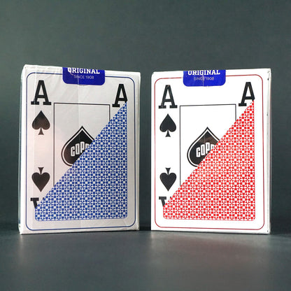 Paquet de 2 jeu de cartes copag 1546 en plastique, Jumbo index Paquet de 2 jeu de cartes copag 1546 en plastique, Jumbo index