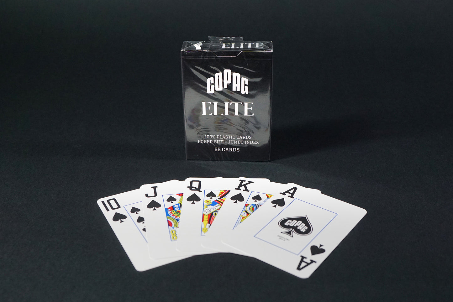 COPAG ELITE - 100% Plastik JUMBO INDEX Poker Karten