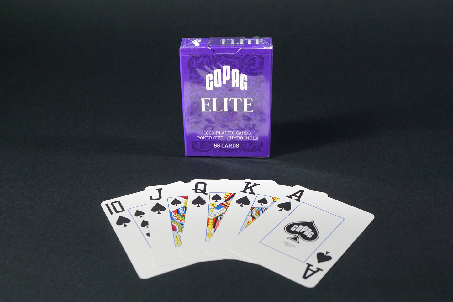 COPAG ELITE - 100% Plastik JUMBO INDEX Poker Karten