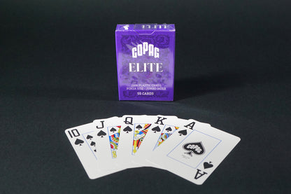 COPAG ELITE - 100% Plastik JUMBO INDEX Poker Karten