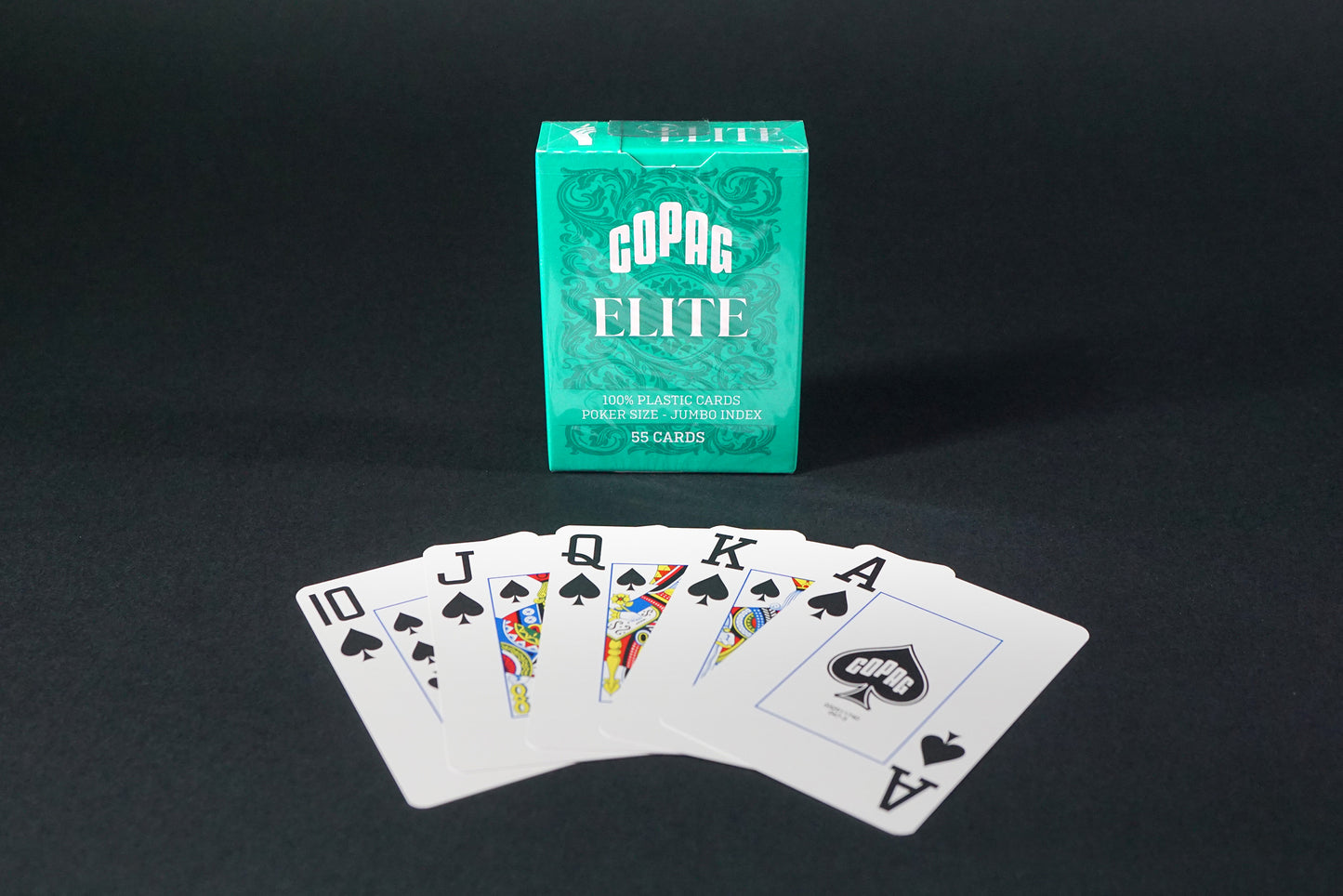 COPAG ELITE - 100% Plastik JUMBO INDEX Poker Karten