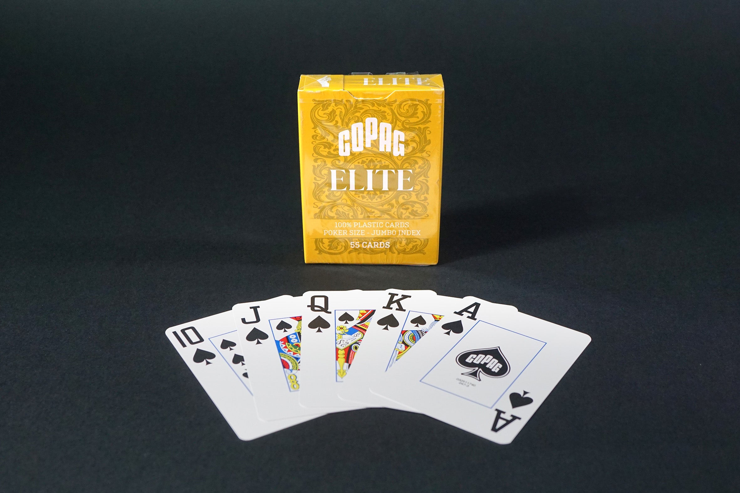 COPAG ELITE - 100% Plastik JUMBO INDEX Poker Karten