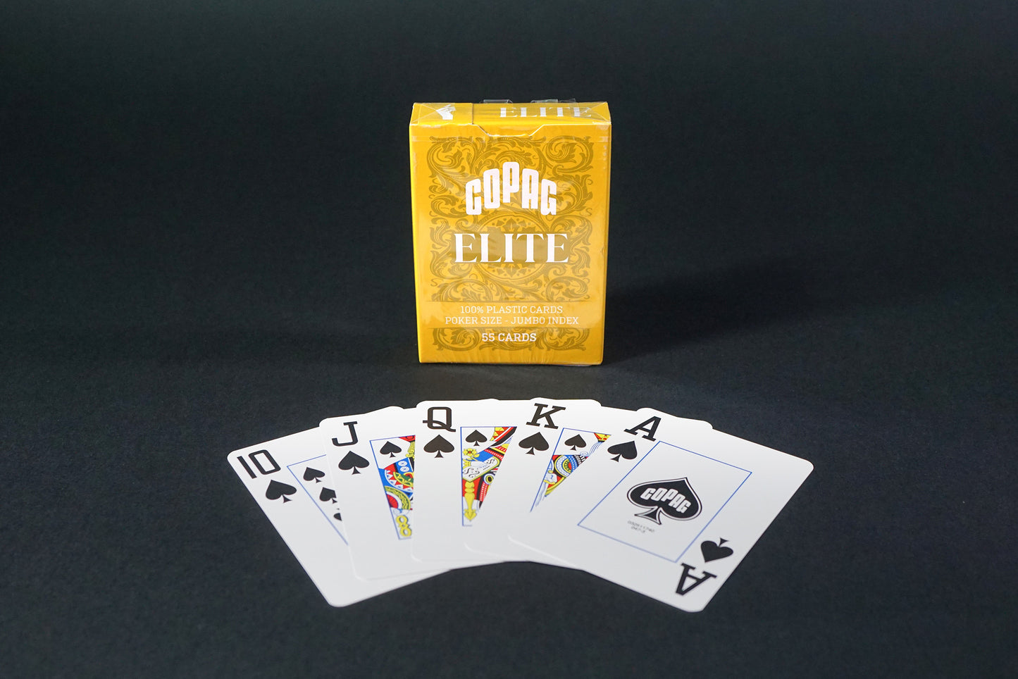 COPAG ELITE - 100% Plastik JUMBO INDEX Poker Karten