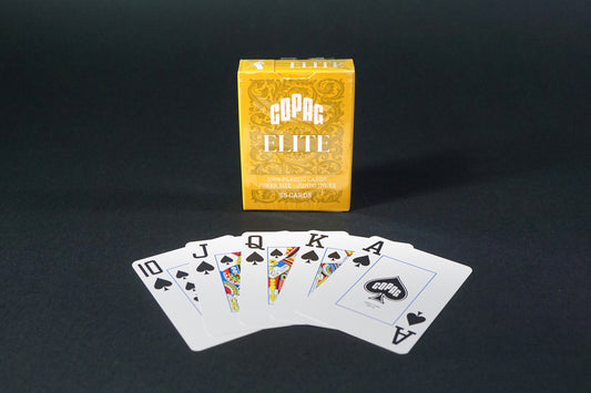 COPAG ELITE - 100% Plastik JUMBO INDEX Poker Karten